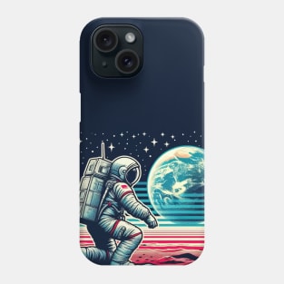 Moon Landing - Astronaut Phone Case