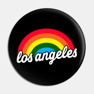 Los Angeles Gay Pride LA Rainbow Flag LGBT Pin