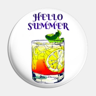 Hello Summer Pin