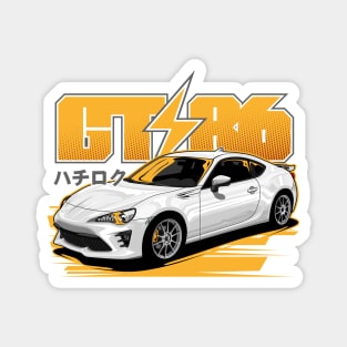 White GT86/FT86 Magnet