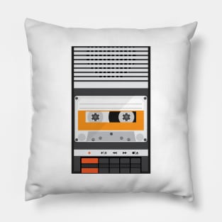 Retro Tape Recorder Pillow