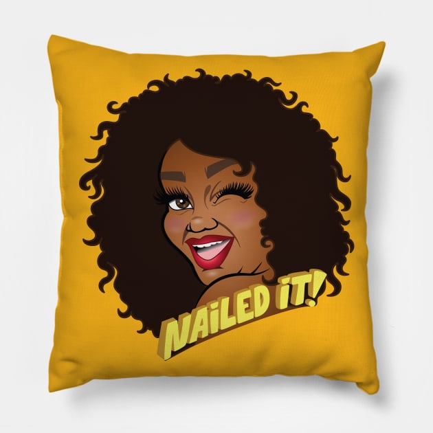 Nailed it! Nicole Pillow by Nicole Byer 