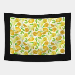 pattern with lemon Tapestry