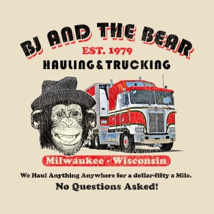 BJ and the Bear Hauling and Trucking Lts Worn Out T-Shirt