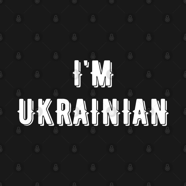 I'm Ukrainian by Myartstor 