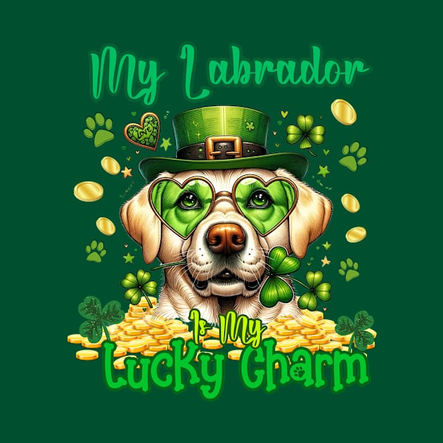 St.Patrick's Day My Labeador Is My Lucky Charm by zsay