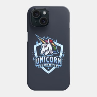 Unicorn Security Birthday Halloween Bodyguard Phone Case