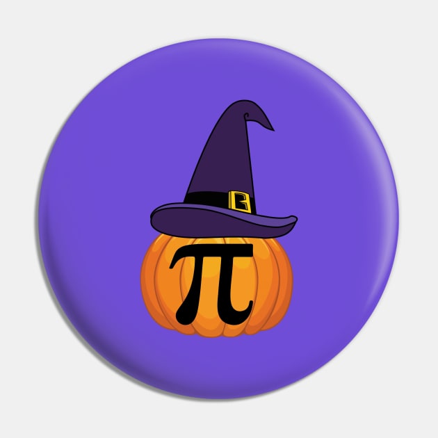 Pumpkin pi math with Witch Hat design Pin by madani04