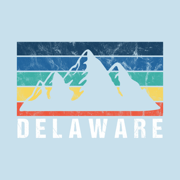 Discover Delaware Retro Vintage - Delaware Gift - T-Shirt
