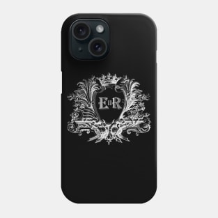 Queen Elizabeth II Royal Cypher in Vintage Frame Phone Case