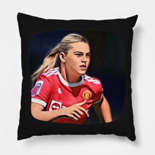 Alessia Russo illustration Pillow