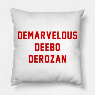 Demarvelous Deebo Derozan Pillow