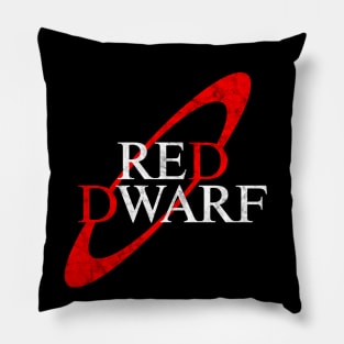 Red Dwarf (series logo, distressed) Pillow