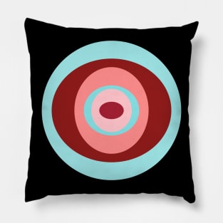 Pop Mod Circles #8 Pillow