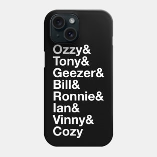 Sabbath Names Phone Case