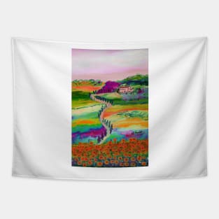 Tuscan countryside Tapestry