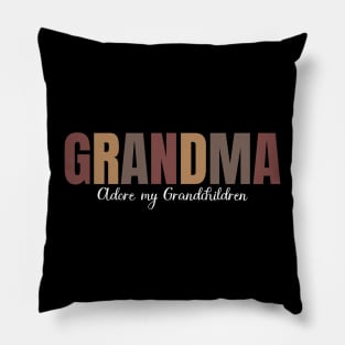 GRANDMA Adore My Grandchildren Pillow