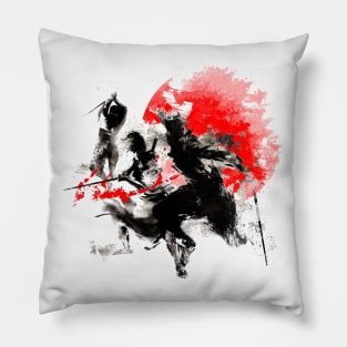 Samurai Duel Pillow