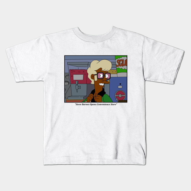 Steve Barnes Opens Convenience Store Simpsons T Shirt Bebe