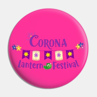 Corona lantern Festival Pin