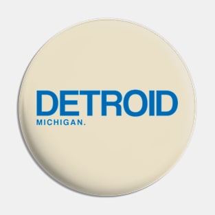 Detroit - Michigan Pin