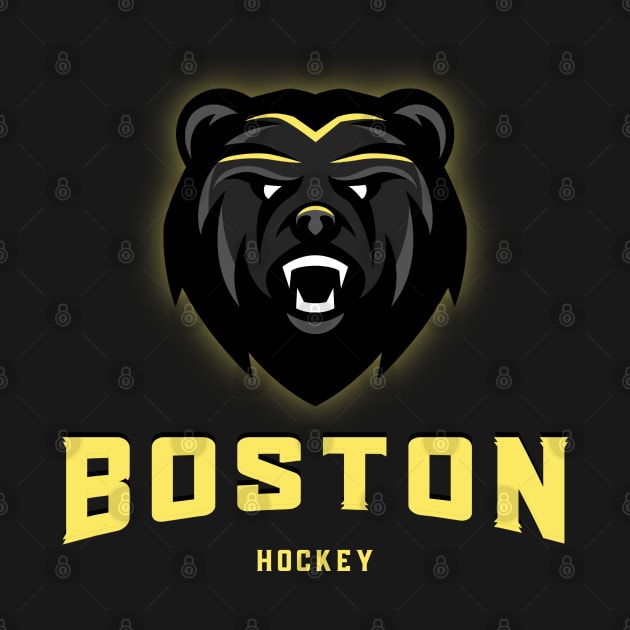 Boston Bruins Hockey by BVHstudio