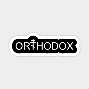 Orthodox Cross Word Magnet