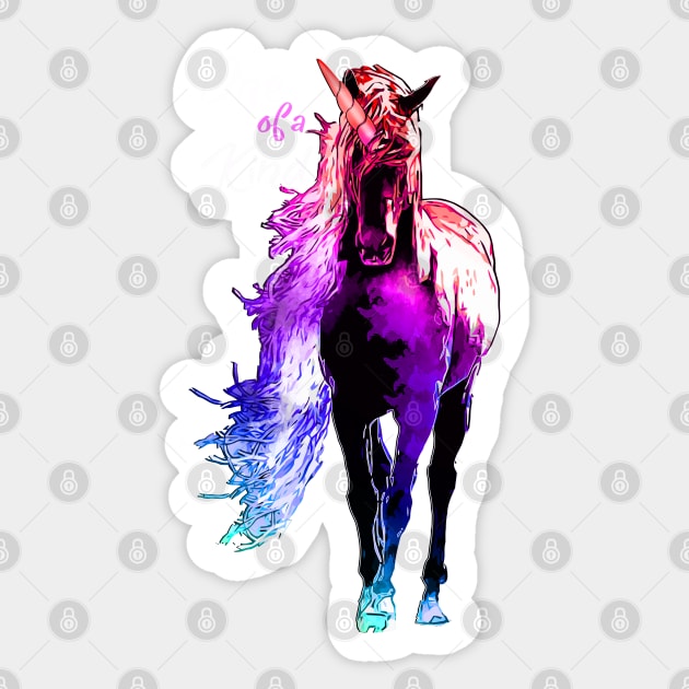 Rainbow Unicorn Magic' Sticker
