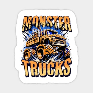 Monster Trucks Magnet