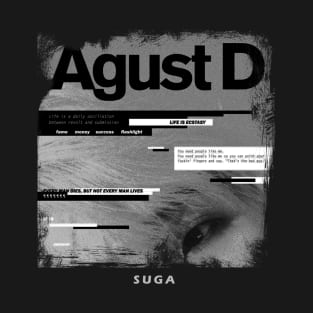 agust d suga bts T-Shirt