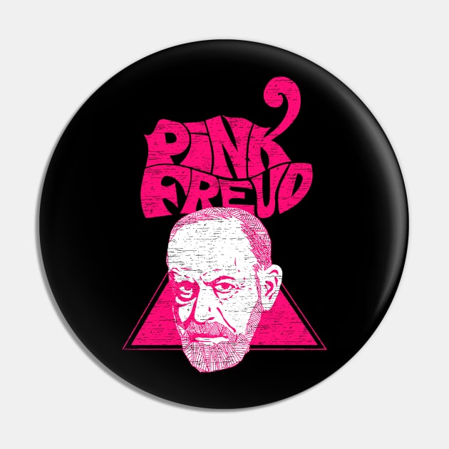 Pink Freud Old Pin by Go Trends