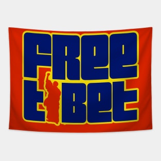 Free Tibet Tapestry