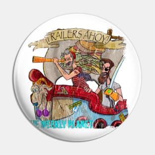 Distressed trailers Ahoy Pin