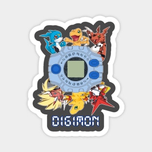 Digimon seasons Magnet