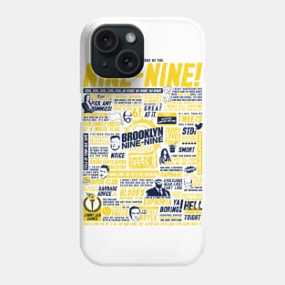 Wise Words of the Nine-Nine (Variant) Phone Case