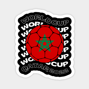 Morocco World Cup Magnet