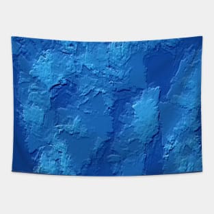 Blue Splashes Tapestry