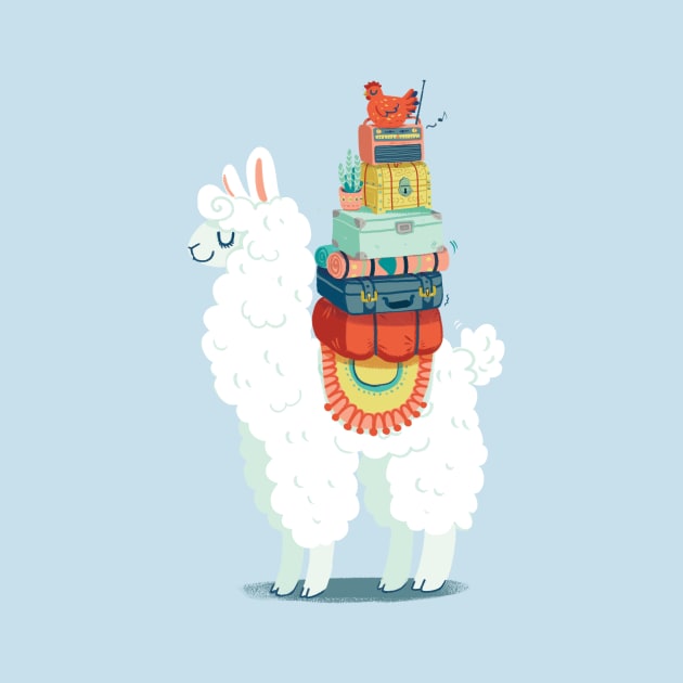 Llama by hellocloudy