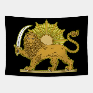 Persian Lion Tapestry