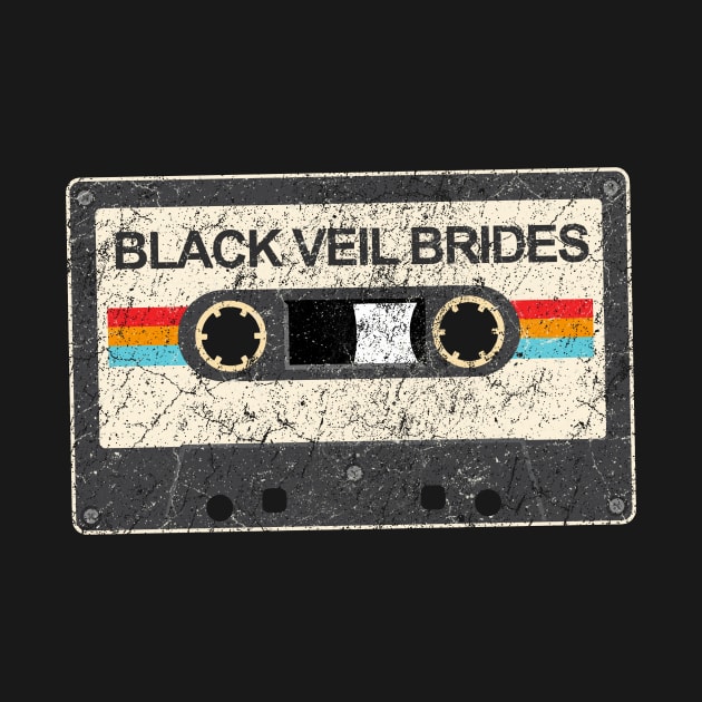 Black Veil Brides kurniamarga vintage cassette tape by kurniamarga.artisticcolorful