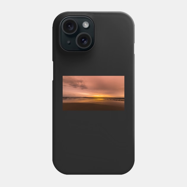 Sunrise on the Beach Phone Case by jldunbar