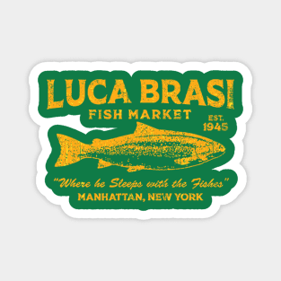 Luca Brasi Fish Market The Godfather EST 1945 Magnet