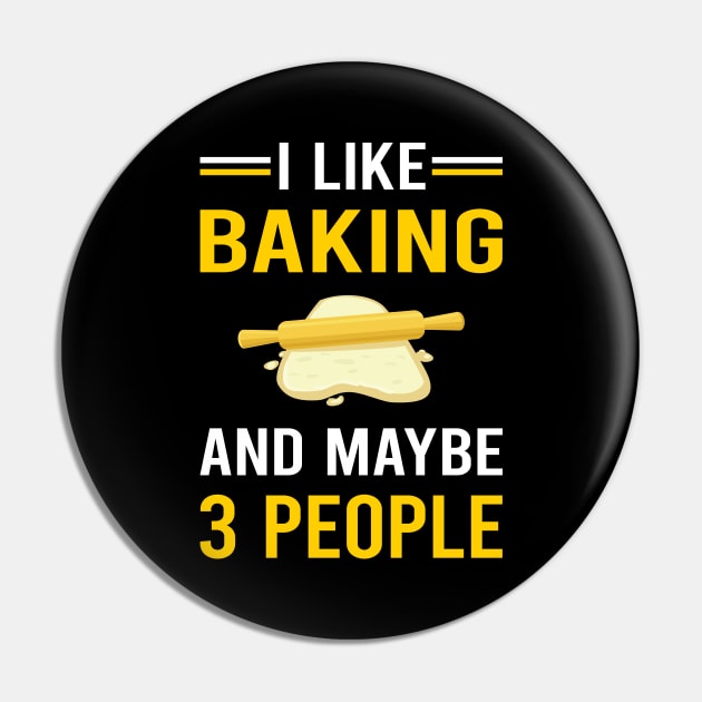 3 People Baking Bake Baker Bakery Pin by Good Day