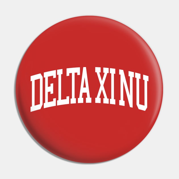 Delta Xi Nu Graphic Pin by XiHoneyMerch