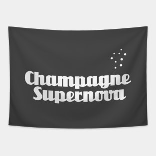 Champagne Supernova, white Tapestry