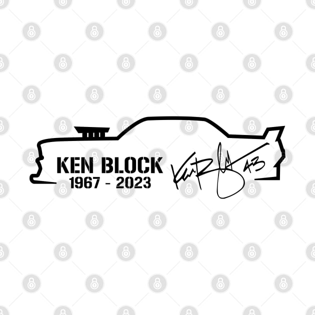 Ken Block Signed by Zakzouk-store