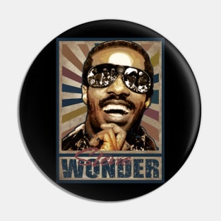 Stevie Wonder Pin