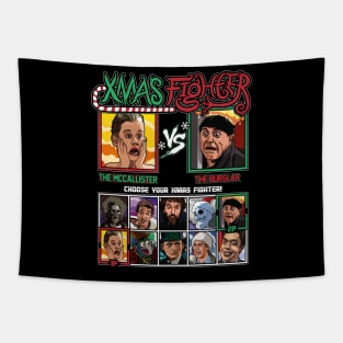 Xmas Fighter - Home Alone Tapestry