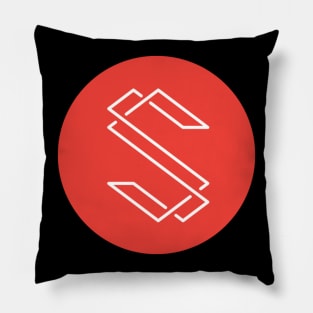 Substratum (SUB) Logo Crypto Pillow