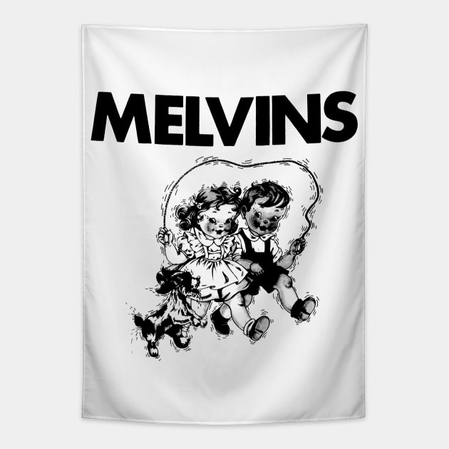 Melvins Rock Band Tapestry by PUBLIC BURNING